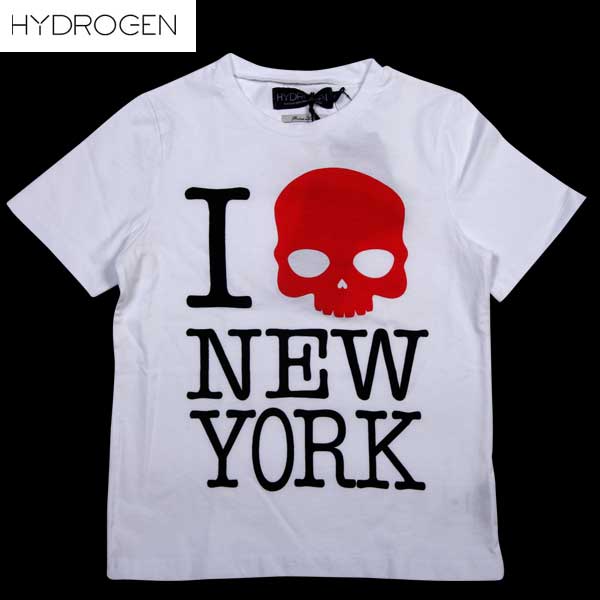 HYDROGEN 稲妻デザイン Tシャツ 赤 中古 Ｌサイズ THE FLASH ザ・フラッシュ プリントTシャツ メキシコ製 稲妻