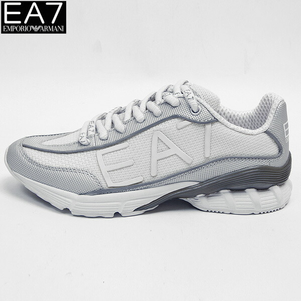 楽天市場 エンポリオアルマーニ Emporio Armani レディース Ea7 ランニングシューズ メッシュスニーカー 靴 9w290 オフホワイト R 送料無料 Smtb Tk ガッツ ブランドショップ