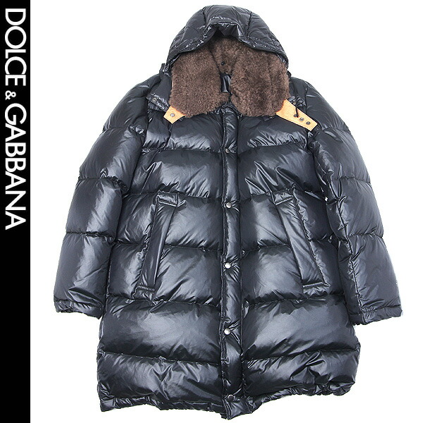 楽天市場 ドルチェ ガッバーナ Dolce Gabbana メンズ ボアネック ダウンコート ドルガバ G9q60t Fumn4 N0000 ブラック 黒 R 送料無料 Smtb Tk ガッツ ブランドショップ