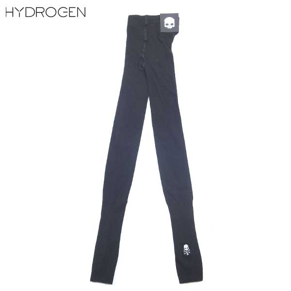 ハイドロ遺伝因子 HYDROGEN レディース ズボン下 ボトムス レギンス スパッツ スカル刺しゅう入り口・入口レギンス 黒いこと 黒 113117 (R27300)【貨物輸送無料】【smtb-TK】