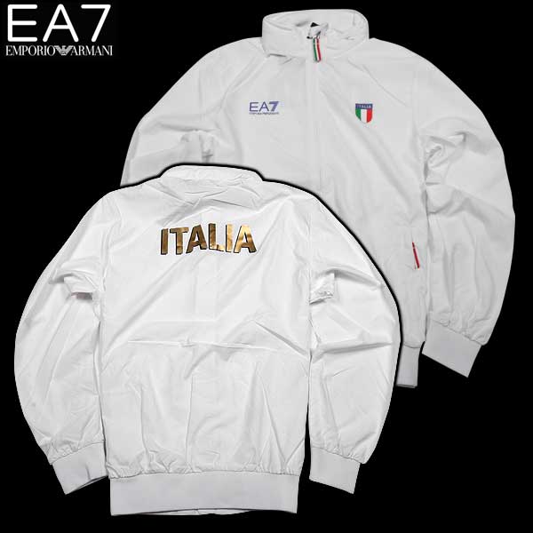 エンポリオアルマーニEA7ホワイト ジャージ EMPORIO ARMANI アルマーニ セットアップ エンポリオ EA7 上下