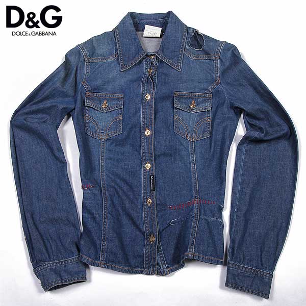 D&G デニムジャケット バッグロゴ Lサイズ レディース 楽天市場】ドルチェ＆ガッバーナ DOLCE&GABBANA ドルガバ