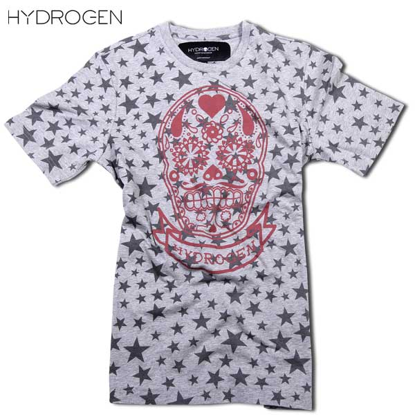 HYDROGEN - HYDROGEN ハイドロゲン 半袖 Tシャツ HAWAII スカル