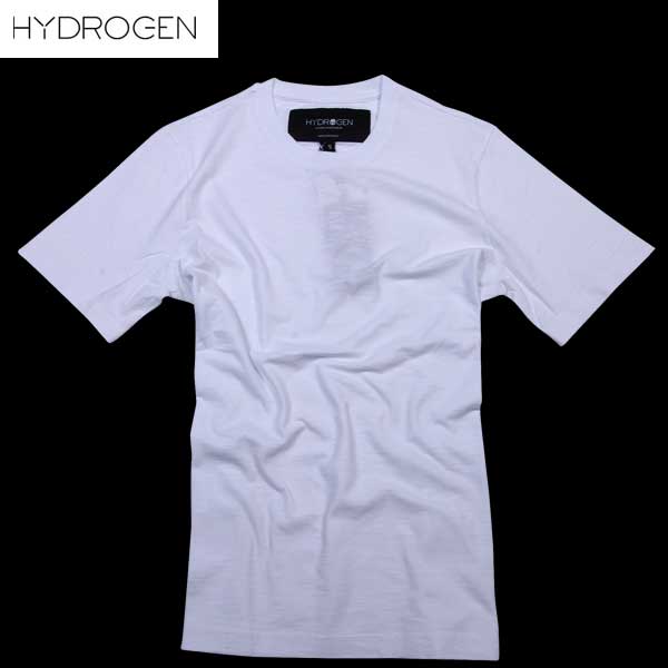 ハイドロゲン HYDROGEN メンズ トップス 半袖 Tシャツ LUXURY SPORTSWEAR バックスモールスカル刺繍入りカットソー 色違い(グレー/ネイビー)あり ホワイト 180646 001 DB61S (R19440)