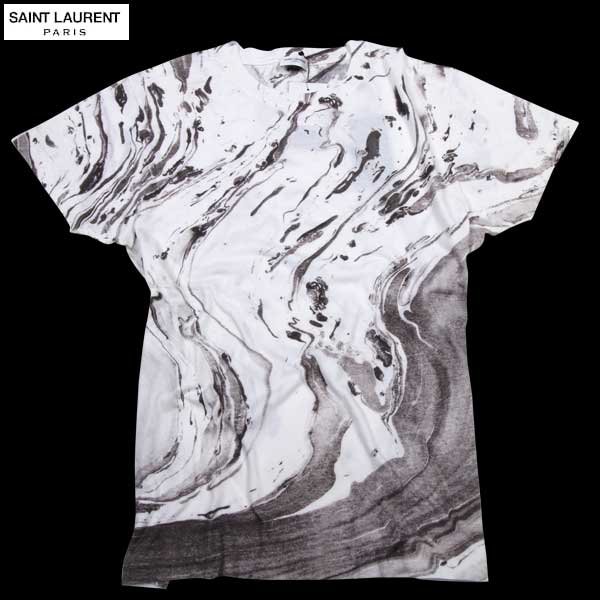 [サンローラン]ロゴ ビスコース ラウンドネック半袖Tシャツ 楽天市場】サンローラン SAINT LAURENT ロゴ Tシャツ 半袖