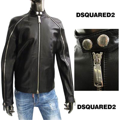 DSQUARED2 ダブルライダースジャケット 50 楽天市場】ディースクエアード DSQUARED2 メンズ アウター