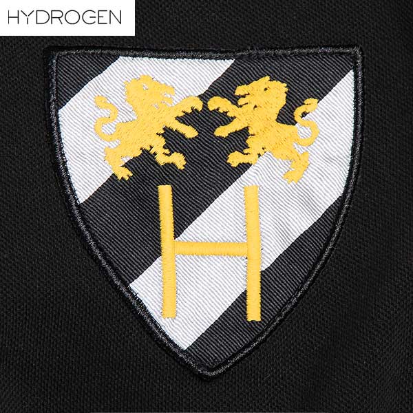 楽天市場 ハイドロゲン Hydrogen メンズ トップス 長袖 ポロシャツ ロゴ エンブレムロゴワッペン付ポロシャツ ブラック 色違い ホワイト あり 007 Db61a R 送料無料 Smtb Tk ガッツ ブランドショップ