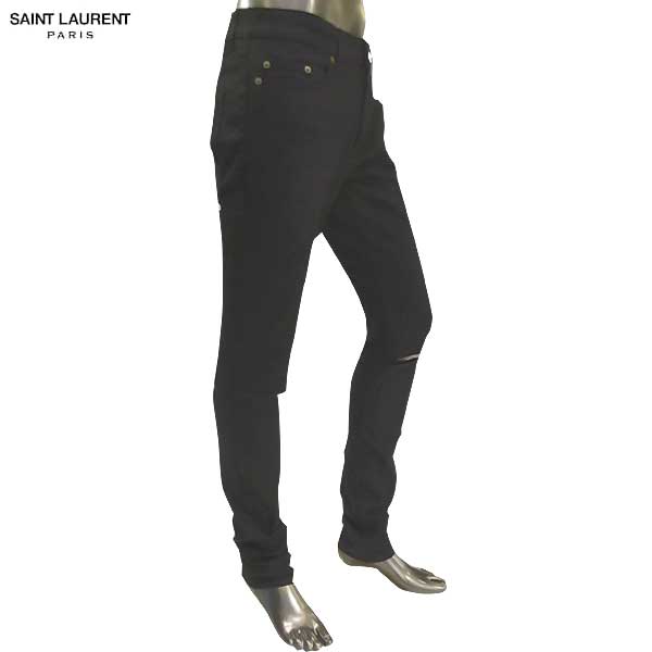 楽天市場 サンローラン パリ Saint Laurent Paris メンズ クラッシュ デニム ジーンズ スキニー Y869l 12 R700 送料無料 Smtb Tk ガッツ ブランドショップ