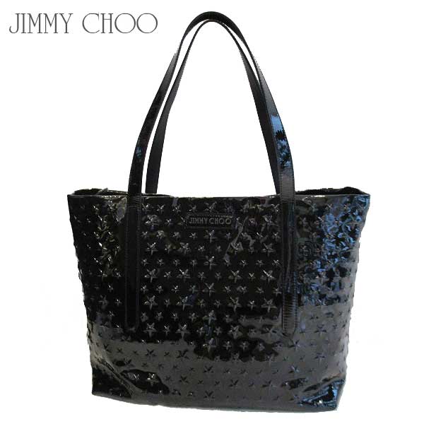 楽天市場 ジミーチュウ Jimmy Choo メンズ 鞄 バッグ トートバッグ Sara M ユニセックス可 スターエンボス エナメルレザートートバッグ Sara M Ebr 174 Black 黒 71a 送料無料 Smtb Tk ガッツ ブランドショップ