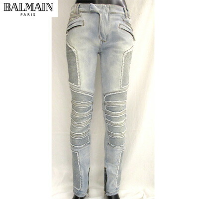 楽天市場】バルマン BALMAIN メンズ ボトムス パンツ デニム ジーンズ