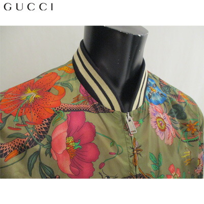 楽天市場 グッチ Gucci メンズ ジャケット パーカー ウインドブレーカー 花柄 蛇 ブランド ロゴ グッチ 2way カーキ Me0 Z790c 2859 81a R2700 送料無料 Smtb Tk ガッツ ブランドショップ