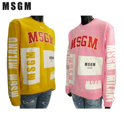楽天市場 エムエスジーエム Msgm メンズ トップス スウェット トレーナー ロゴ 4color ビッグmsgmロゴ マルチロゴプリントスウェット 2540mm173 Ts 01 99 12 7 81a R 送料無料 Smtb Tk ガッツ ブランドショップ