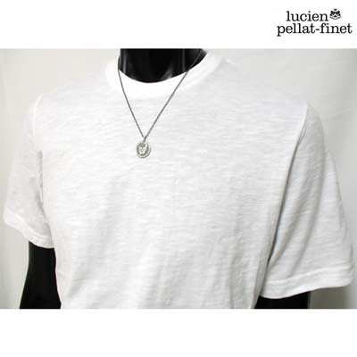 楽天市場 ルシアンペラフィネ Lucien Pellat Finet メンズ 小物 アクセサリー ネックレス ユニセックス可 Silver 925 スカルロゴ刻印ペンダントネックレス シルバー Neckl42 Steel Db12a R 送料無料 Smtb Tk ガッツ ブランドショップ