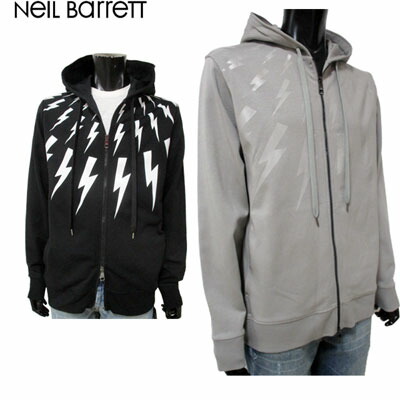ニールバレット　アイコンジャケット Neil Barrett (ニールバレット) Leather Front Sweatshirt Biker