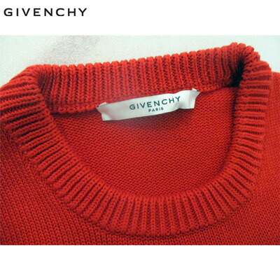 楽天市場 ジバンシー Givenchy メンズ セーター ブランドロゴ ユニセックス着用可 男女兼用 トップス フロント逆さロゴクルーネックニット レッド 赤 Bm9063 401m 616 R 91a 送料無料 Smtb Tk ガッツ ブランドショップ