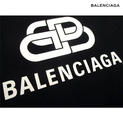 楽天市場 バレンシアガ Balenciaga レディース フロントbbロゴ Balenciagaロゴ入りカットソー ロゴ ロゴ 半袖 ブラック 黒 5245 Tev48 1000 91a R5 送料無料 Smtb Tk ガッツ ブランドショップ
