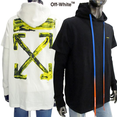 楽天市場】オフホワイト OFF-WHITE メンズ トップス パーカー 