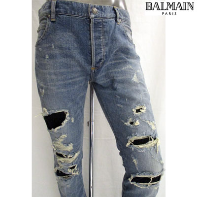 楽天市場 バルマン Balmain メンズ パンツ ボトムス デニム クラッシュ部分当て布付デストロイクラッシュスキニーデニム ブルー ライトブルー Sh Z128 Sac R1360 91a 送料無料 Smtb Tk ガッツ ブランドショップ 楽天市場 バルマン Balmain メンズ パンツ ボトムス デニム クラッシュ部分当て布付デストロイクラッシュスキニーデニム ブルー ライトブルー Sh Z128 Sac R1360 91a 送料無料 Smtb Tk ガッツ ブランドショップ
