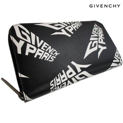 GIVENCHY 長財布 ジバンシィ GIVENCHY 長財布 ブランドロゴ ジップウォレット