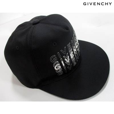 ジバンシー GIVENCHY メンズ フロントGIVENCHYロゴ刺繍入りキャップ