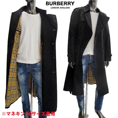 楽天市場 バーバリー Burberry メンズ アウター ジャケット コート ネック裏部分 裏地ノヴァチェック柄 ボタンロゴ刻印入りトレンチコート ブラック Dk Black R 02s 年春夏新作 送料無料 Smtb Tk ガッツ ブランドショップ