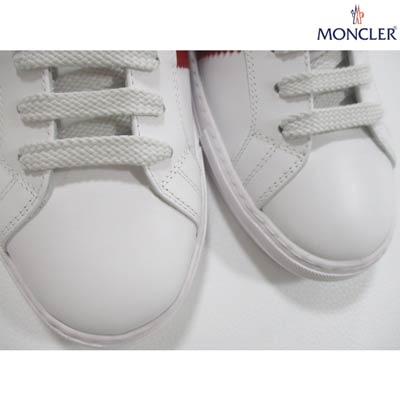 楽天市場 モンクレール Moncler メンズ 靴 スニーカー ローカットスニーカー ロゴ タン部分ロゴ トリコロールライン ソールロゴ入りスニーカー ホワイト 4m 01a9a 002 R R500 02s 年春夏新作 送料無料 Smtb Tk ガッツ ブランドショップ