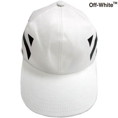 【送料&関税込】Off-White Baseball Cap 関税込】◇OFF WHITE オフホワイト◇モノグラム ロゴ キャップ