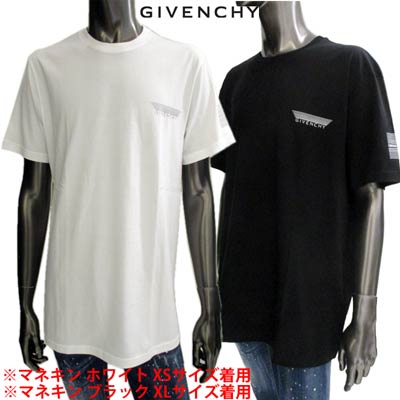 【GIVENCHY】関税込☆レインボー ロゴ刺繍Tシャツ ホワイト 300【美品】ジバンシー GIVENCHY センター刺繍ロゴTシャツ