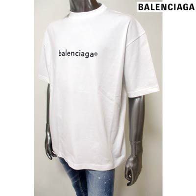 楽天市場 楽天市場 バレンシアガ Balenciaga メンズ トップス Tシャツ 半袖 ロゴ ユニセックス可 Balenciaga 小文字ロゴプリントtシャツ 白 Tiv54 9040 R Gb02a 年秋冬新作 送料無料 Smtb Tk ガッツ ブランドショップ 全国宅配無料 Www