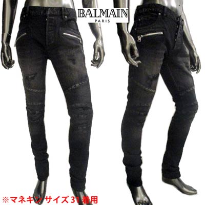 楽天市場】バルマン BALMAIN メンズ ボトムス デニム ジーンズ