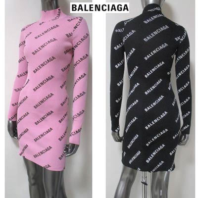 楽天市場 バレンシアガ Balenciaga レディース トップス ワンピース ロゴ 2color マネキン ピンクxs着 ブラックs着 総柄 Balenciaga斜めロゴプリント付タイトワンピース ピンク 黒 T6140 1900 1070 R 02a 年秋冬新作 送料無料 Smtb Tk