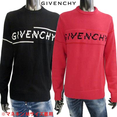 楽天市場】ジバンシー GIVENCHY カラフルロゴ メンズ セーター