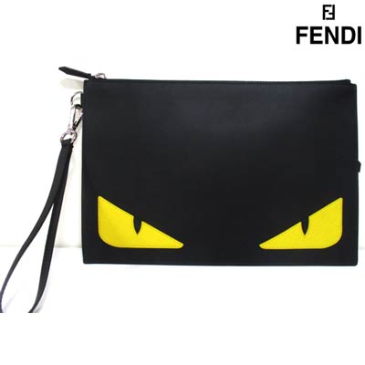 100%正規品 フェンディ FENDI メンズ 鞄 バッグ クラッチバッグ ロゴ