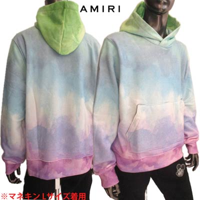 【トレンドカラー】AMIRI アミリ タイダイ柄 フーデッドパーカー トレンドカラー】AMIRI アミリ タイダイ柄 フーデッドパーカー