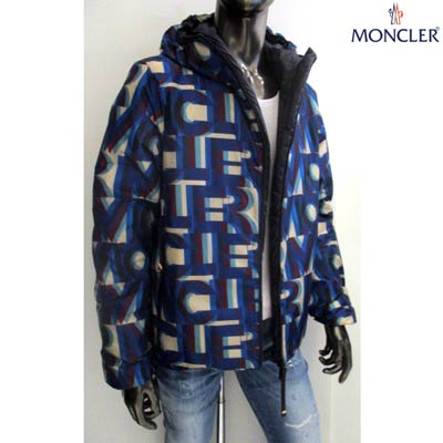 楽天市場 モンクレール Moncler メンズ アウター ダウン ジャケット ロゴ Cillian 総柄monclerロゴプリント アームロゴワッペン付きダウンジャケット ブルー 1b 54akz 77f R2660 02a 年秋冬新作 送料無料 Smtb Tk ガッツ ブランドショップ