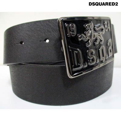 楽天市場 ディースクエアード Dsquared2 メンズ 小物 ベルト レザーベルト ロゴ 1964 Dsq2 獅子 刻印バックル レザーdsquared2ロゴ刻印付きレザーベルト ブラック Bem0276 M1960 R 02a 年秋冬新作 送料無料 Smtb Tk ガッツ ブランドショップ