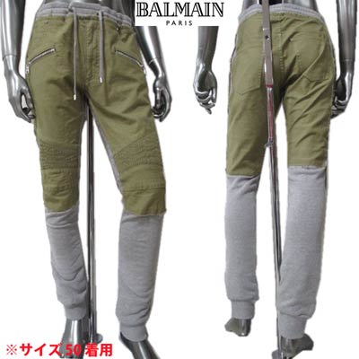 楽天市場】バルマン BALMAIN メンズ パンツ ボトムス ロゴ カーゴ