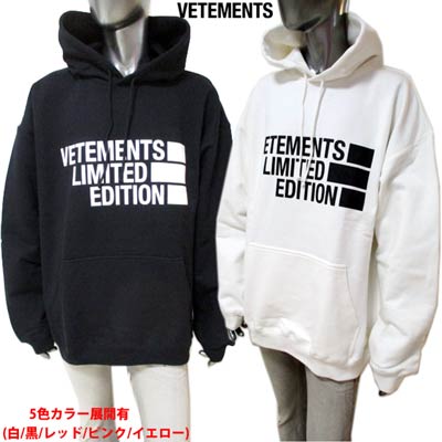 VETEMENTS★ロゴパーカー VETEMENTS ロゴ パーカー | ブラック | FARFETCH JP