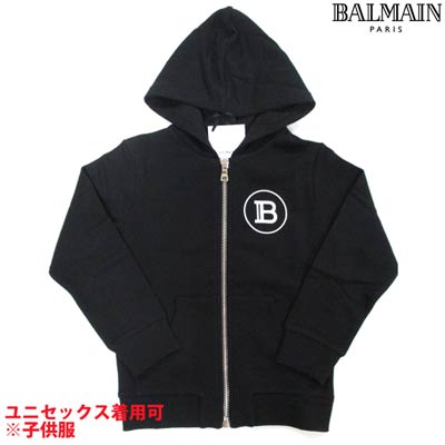 最安値 バルマン Balmain メンズ キッズ 子供服 トップス パーカー ロゴ 男児 女児着用可 ジップロゴ刻印 チェスト部分bロゴ バックbalmainロゴプリント付ジップパーカー 6m4750 Mx270 930 R 121 21年春夏 Smtb Tk ガッツ ブランドショップ 最新