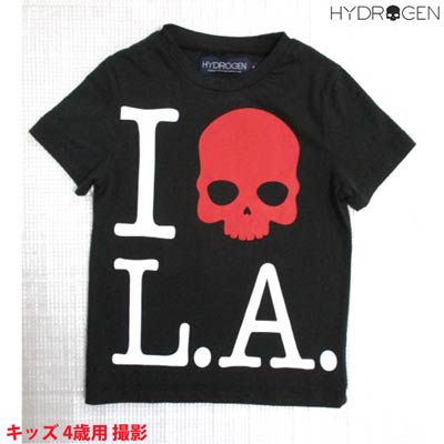即日発送 メンズ Hydrogen ハイドロゲン キッズ Smtb Tk 送料無料 Db14s R Black ブラック Laロゴモチーフ スカルプリント付tシャツ Love I ロゴ 半袖 Tシャツ トップス 130 Golfgruppe Com