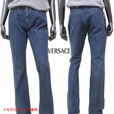 VERSACE JEANS SIGNATURE ヴェルサーチ メデューサ パンツ VERSACE JEANS SIGNATURE ヴェルサーチ メデューサ パンツ
