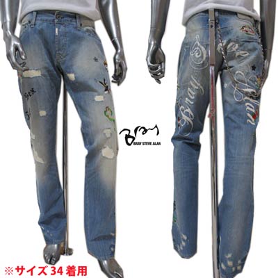 楽天市場】ブレイスティーブアラン BRAY STEVE ALAN メンズ パンツ