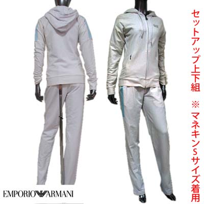 EA7 エンポリオアルマーニ トラックパンツ ジャージ ロゴ S 白 EA7 エンポリオアルマーニ トラックパンツ ジャージ ロゴ S 白