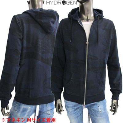 美品 ハイドロゲン テニス ナイロンパーカー ジャケット イタリア製 Ｌブラック Blue Standard ナイロンジャケット 「BLUE STANDARD／ブルー