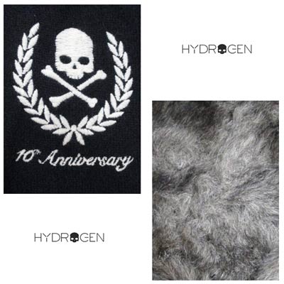 楽天市場 ハイドロゲン Hydrogen メンズ トップス パーカー フーディー ロゴ 10th Anniversaryスカルロゴ刺繍 フード部分フェイクファー付きジップアップパーカー ネイビー Blue Navy R Gb13a 送料無料 Smtb Tk ガッツ ブランドショップ