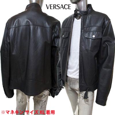 GIANNI VERSACE ダブルライダースジャケット GIANNI VERSACEジャンニヴェルサーチ オールド ダブルレザー