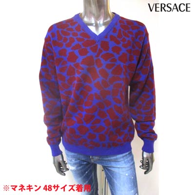Versce グレカ柄 ニットセーター　46 楽天市場】ヴェルサーチ VERSACE メンズ トップス ニット セーター