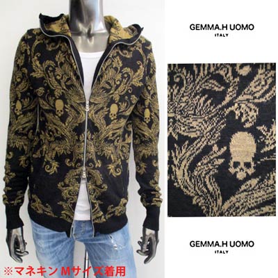 ◯GEMMA.H UOMO スカルプリント チェック柄カーディガン ◯GEMMA.H UOMO スカルプリント チェック柄カーディガン - メルカリ
