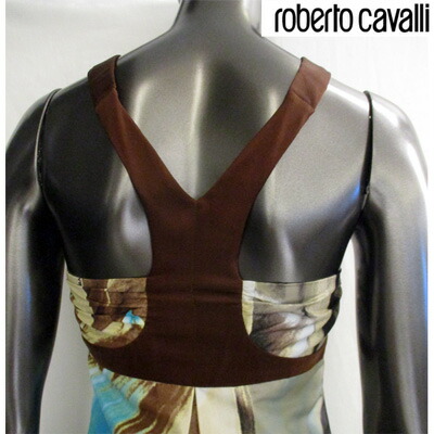 クラスロベルトカバリ Class Roberto Cavalli レディース トップス 着物 ワンピース ニー上面身長ワンピース とぼしブルー 赤銅 水色 お茶 10p Cd 391 V02 Vestito 貨物輸送無料 Smtb Tk Komma Duesseldorf De