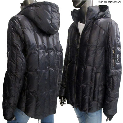 楽天市場 エンポリオアルマーニ Emporio Armani メンズ アウター ダウン ジャケット ロゴ アームロゴ ポケット付ダウンジャケット 黒 8w310 Black R 8a 送料無料 Smtb Tk ガッツ ブランドショップ